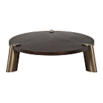 Стол журнальный низкий Dominant темный орех варинант исполнения - 1 | Loft Concept в Краснодаре