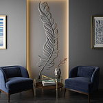 Барельеф PLUMA варинант исполнения - 2 | Loft Concept в Краснодаре