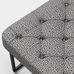 Мебельная ткань Шенилл серый цвет 142 см T4-46 варинант исполнения - 10 | Loft Concept в Краснодаре