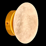 Бра в форме диска из натурального камня Cryptocrystalline Stone варинант исполнения - 5 | Loft Concept в Краснодаре