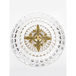 Конфетница из прозрачного рельефного стекла Eden Garden варинант исполнения - 3 | Loft Concept в Краснодаре