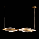 Люстра линейная с изогнутым плафоном Wave Line варинант исполнения - 3 | Loft Concept в Краснодаре