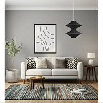 Подвесной вязаный черный светильник «Звезда Востока 02» варинант исполнения - 2 | Loft Concept в Краснодаре