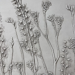 Панно Серые цветы варинант исполнения - 4 | Loft Concept в Краснодаре