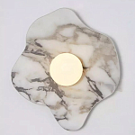 Бра с основанием волнистой формы Shaw Marble Lighting варинант исполнения - 1 | Loft Concept в Краснодаре