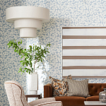 Люстра круглая трехъярусная с тканевыми абажурами Light Soft Glow варинант исполнения - 4 | Loft Concept в Краснодаре