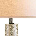 Настольная лампа на бетонном каркасе Polished Concrete Column варинант исполнения - 1 | Loft Concept в Краснодаре