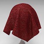 Мебельная ткань Шенилл бордовый цвет 138 см T4-23 варинант исполнения - 2 | Loft Concept в Краснодаре