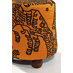 Пуф Wakonda Terracotta Tiger Mountain с Круглыми ножками  варинант исполнения - 3 | Loft Concept в Краснодаре