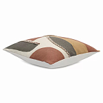 Подушка декоративная с геометрическим узором и плетенными вставками Divine Abstractions варинант исполнения - 1 | Loft Concept в Краснодаре