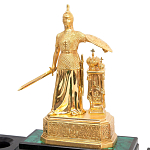 Настольный письменный набор из малахита и долерита Leader Organizer варинант исполнения - 3 | Loft Concept в Краснодаре