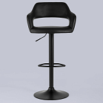 Барный стул черного цвета Strohach варинант исполнения - 3 | Loft Concept в Краснодаре