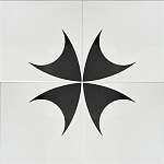 Дизайнерская плитка с узором Комета варинант исполнения - 1 | Loft Concept в Краснодаре