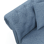 Мебельная ткань Шенилл голубой цвет 138 см T4-26 варинант исполнения - 6 | Loft Concept в Краснодаре