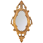 Зеркало настенное в ажурной раме бронзового цвета Classic Ornament Mirror варинант исполнения - 1 | Loft Concept в Краснодаре