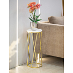 Столик дизайнерский Beige marble варинант исполнения - 6 | Loft Concept в Краснодаре