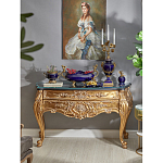 Чаша темно-синяя фарфоровая с бронзовыми ручками в виде ангелов Eden Garden варинант исполнения - 5 | Loft Concept в Краснодаре