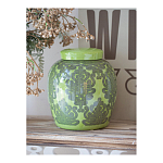 Банка с крышкой Porcelain Malachite Jar варинант исполнения - 3 | Loft Concept в Краснодаре
