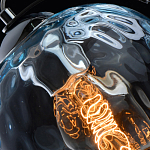 Подвесной светильник со стеклянном плафоном в форме бокала Kaleido варинант исполнения - 20 | Loft Concept в Краснодаре