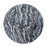 Столик кофейный с столешницей из черного мрамора Compact Black Marble Table варинант исполнения - 4 | Loft Concept в Краснодаре