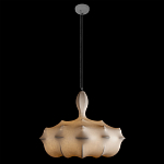 Подвесной светильник с белым фигурным абажуром и мягкими волнистыми краями Cloud Motion  варинант исполнения - 10 | Loft Concept в Краснодаре