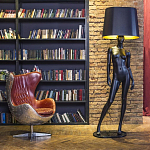 Лампа MANNEQUIN LAMP с абажуром изгибы тела варинант исполнения - 3 | Loft Concept в Краснодаре