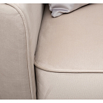 Диван двухместный раскладной светло-серый с кантом Pride варинант исполнения - 5 | Loft Concept в Краснодаре