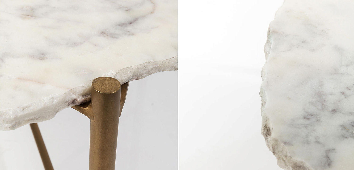 Кофейный стол White Stone - Loft-Concept в Краснодаре