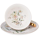 Чайная пара из фарфора 200 мл Grey Tea Porcelain Set варинант исполнения - 1 | Loft Concept в Краснодаре