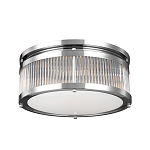 Потолочный светильник с цилиндрическим плафоном из рифленого прозрачного стекла Feiss варинант исполнения - 5 | Loft Concept в Краснодаре