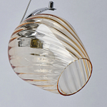 Подвесной светильник со стеклянном плафоном в форме бокала Kaleido варинант исполнения - 7 | Loft Concept в Краснодаре