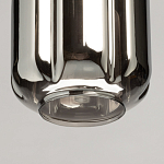 Люстра с 5-ю плафонами серого цвета Smoked Prism варинант исполнения - 5 | Loft Concept в Краснодаре