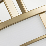 Потолочный светильник с белым матовым абажуром в металлическом каркасе Feiss варинант исполнения - 3 | Loft Concept в Краснодаре