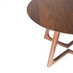 Обеденный стол круглый с изогнутыми ножками Godenza Round V Table варинант исполнения - 2 | Loft Concept в Краснодаре