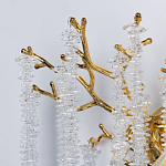 Бра золотого цвета с ветвями и хрустальными подвесками FAIRYTREE Light варинант исполнения - 4 | Loft Concept в Краснодаре