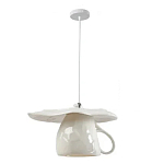 Подвесные светильники в виде белой посуды Flower Reversal варинант исполнения - 10 | Loft Concept в Краснодаре