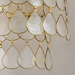 Бра с декором из натуральной морской ракушки Iridescent Light варинант исполнения - 7 | Loft Concept в Краснодаре