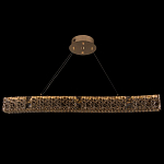 Люстра волнистой формы с текстурной огранкой Reflection of Reality варинант исполнения - 6 | Loft Concept в Краснодаре