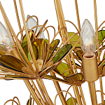 Люстра золотого цвета в форме цветка Hanging Flowers варинант исполнения - 1 | Loft Concept в Краснодаре