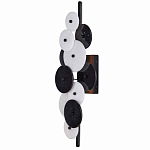 Бра светодиодное из черно-белых дисков Contrast Sample варинант исполнения - 3 | Loft Concept в Краснодаре