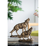 Фигурка Волк Gold варинант исполнения - 6 | Loft Concept в Краснодаре