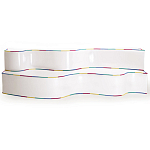 Дизайнерский модульный диван волнистой формы с цветным принтом Poltronova Superonda Sofa варинант исполнения - 5 | Loft Concept в Краснодаре