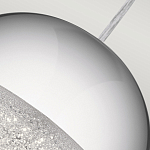 Подвесной светильник со сферическим плафоном из акрила с циркониевыми вкраплениями Kichler варинант исполнения - 6 | Loft Concept в Краснодаре