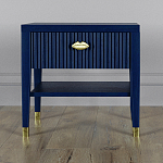 Прикроватная тумбочка с ящиком Elsa Dreams Blue варинант исполнения - 5 | Loft Concept в Краснодаре