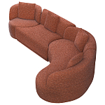 Модульный диван Calypso с кушеткой варинант исполнения - 2 | Loft Concept в Краснодаре