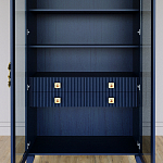 Дизайнерский шкаф витрина Elsa Dreams Blue с 4-мя ящиками варинант исполнения - 6 | Loft Concept в Краснодаре