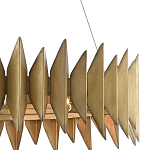 Люстра круглая с фактурным абажуром Graduated Heights варинант исполнения - 1 | Loft Concept в Краснодаре