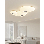 Потолочный светильник с тремя овальными матовыми плафонами TRIDalmen варинант исполнения - 3 | Loft Concept в Краснодаре