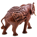 Статуэтка из дерева суар в виде слона Two Tusks варинант исполнения - 2 | Loft Concept в Краснодаре