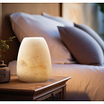 Настольная лампа в форме трапеции из натурального камня Soft Glow of Stone варинант исполнения - 4 | Loft Concept в Краснодаре